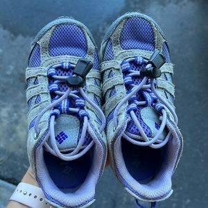 Columbia little girls sneakers size 10